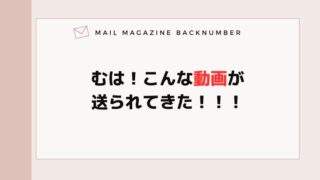むは！こんな動画が送られてきた！！！